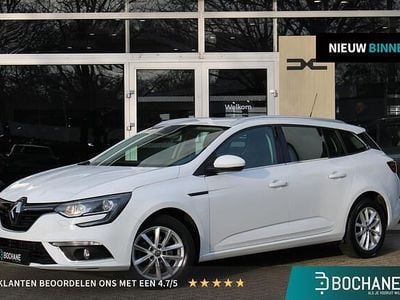 Occasion Renault Mégane GrandTour Zen 131 PK (96 kW) 2017 Ice white bc (ov369) Stationwagen