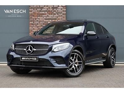 Occasion Mercedes GLC250 AMG line 211 PK (155 kW) 2017 Blauw (metallic) Coupé