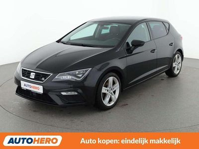 Zwart Occasion 2018 Seat Leon FR Hatchback | € 20.149 (Iets duurder)