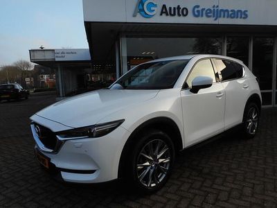 Wit (metallic) Occasion 2019 Mazda CX-5 Luxury SUV | € 27.695 (Eerlijke prijs)