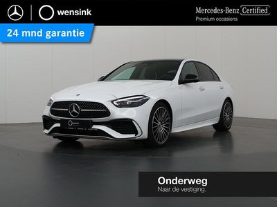 Wit Gebruikt 2025 Mercedes C180 AMG line Sedan | € 53.850 (Duur)