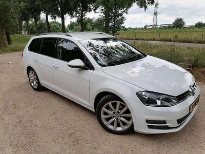 Wit Gebruikt 2014 VW Golf VII Highline Stationwagen | € 12.000 (Iets duurder)