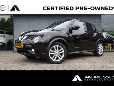 Zwart Gebruikt 2017 Nissan Juke Acenta SUV | € 13.950 (Iets duurder)