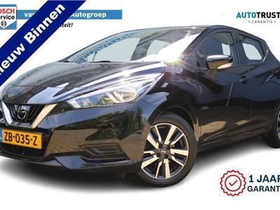 tweedehands Nissan Micra 1.0 IG-T N-Connecta | Incl. 1 jaar Garantie | Navi | Achteruitrijcamera | Airco | 16 Inch LMV | Cruise | DAB | Parkeersensoren achter | Origineel Nederlandse auto | NAP | Centrale deurvergrendeling met afstandsbediening |