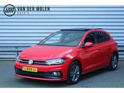 Rood Occasion 2021 VW Polo R-line Hatchback | € 15.950 (Eerlijke prijs)