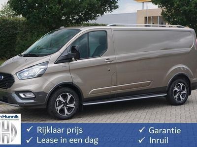 tweedehands Ford Transit Custom 300L Active 130PK Airco, Apple CP/Android Auto / Camera, 17"LM!! NR. 427