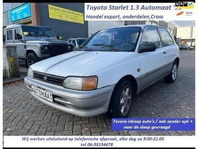 tweedehands Toyota Starlet 1.3i Automaat, handel export