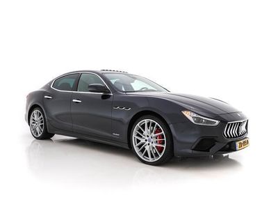 tweedehands Maserati Ghibli 3.0 V6 S Q4 GranLusso Aut. *SUNROOF | SOFT-CLOSE | FULL-LED | HARMAN&KARDON | SPORT-SEATS | MEMORY-PACK | VOLLEDER | LANE-ASSIST | BLIND-SPOT | CAMERA | NAVI-FULLMAP | ECC | PDC | CRUISE*