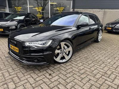 Occasion Audi A6 S-Line 405 PK (297 kW) 2014 Zwart Stationwagen