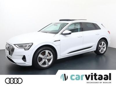 tweedehands Audi e-tron e-tron50 quattro Launch edition plus 71 kWh | 313 PK | Panoramadak | Lederen bekleding | Lichtmetalen velgen 20 "|