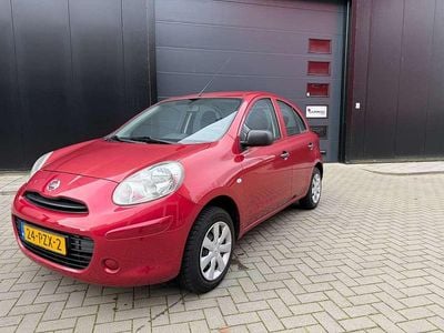 Rood (metallic) Gebruikt 2011 Nissan Micra Visia Hatchback | € 3.450 (Goede deal)