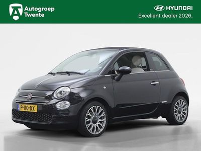 Zwart Occasion 2022 Fiat 500C Collezione Cabriolet | € 9.900