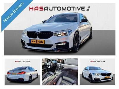 tweedehands BMW 540 5-SERIExDrive M-Pakket bj 2017 Vol Opties Parel Wit!