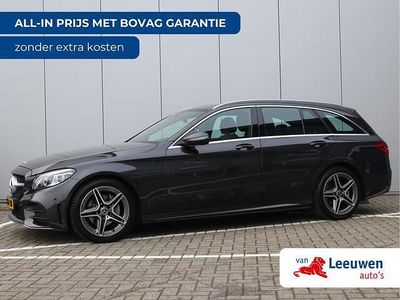 Grijs Occasion 2020 Mercedes C180 AMG Stationwagen | € 25.995 (Eerlijke prijs)