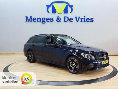 Occasion Mercedes C300 Business 320 PK (235 kW) 2021 Blauw Stationwagen