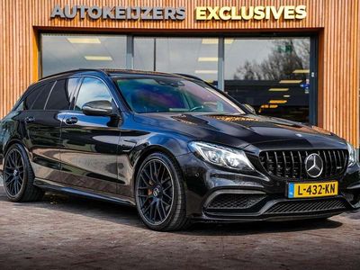 Zwart Occasion 2015 Mercedes C63 AMG AMG Stationwagen | € 43.900