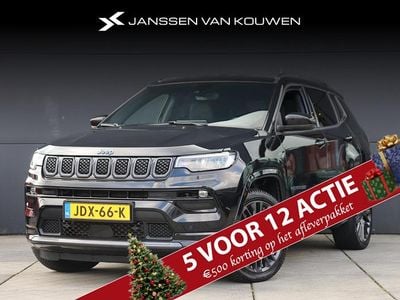 Zwart Gebruikt 2022 Jeep Compass SUV | € 28.445 (Iets duurder)