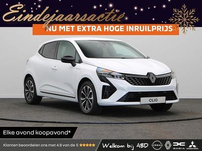 Wit Nieuw 2025 Renault Clio V Techno Hatchback | € 25.445 (Duur)