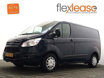 tweedehands Ford Transit Custom 2.0 TDCI 131Pk Efficiency LTD - Airco,Cruise,PDC,Mf Stuur, 3 Pers, Grijs Kenteken