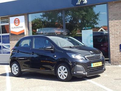 Zwart Occasion 2021 Peugeot 108 Active Hatchback | € 9.990 (Iets duurder)