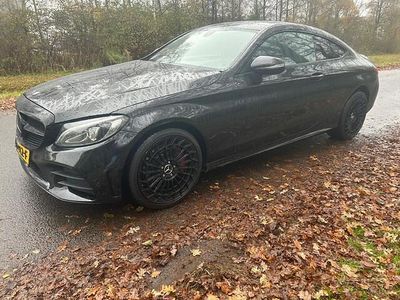 Zwart Gebruikt 2017 Mercedes C250 Ambition Coupé | € 17.850 (Super prijs)