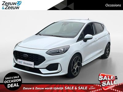 Occasion Ford Fiesta ST-Line X 125 PK (91 kW) 2022 Frozen white (pn3gz) (licht wit) Hatchback