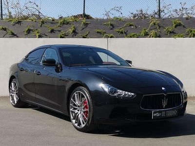 Zwart Gebruikt 2017 Maserati Ghibli Sedan | € 49.000