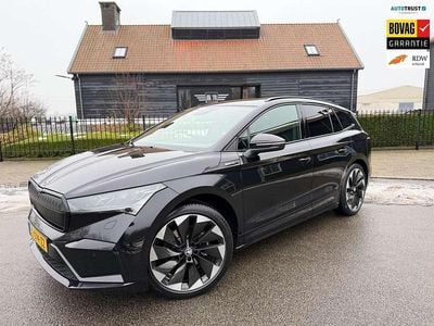 Zwart Occasion 2021 Skoda Enyaq iV SportLine SUV | € 16.900 (Eerlijke prijs)
