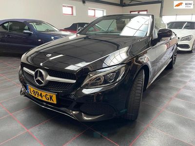 Occasion Mercedes C200 Premium Plus 2018 Zwart (metallic) Cabriolet