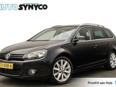 Zwart Occasion 2012 VW Golf VII Executive Stationwagen | € 6.350 (Eerlijke prijs)