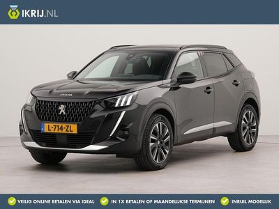Zwart Gebruikt 2021 Peugeot 2008 GT SUV | € 19.500 (Eerlijke prijs)