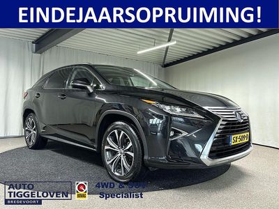 Zwart Gebruikt 2017 Lexus RX450h Luxury Line SUV | € 38.595 (Eerlijke prijs)