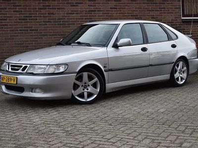 Grijs (metallic) Occasion 2002 Saab 9-3 Aero Hatchback | € 7.949