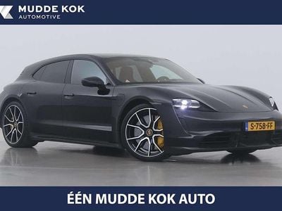 Occasion Porsche Taycan Sport Turismo 459 kW (625 PK) 2023 Zwart Stationwagen