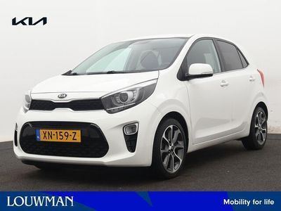 tweedehands Kia Picanto 1.0 CVVT Design Edition Navigatie Leder Parkeercamera 4-zits Climate control