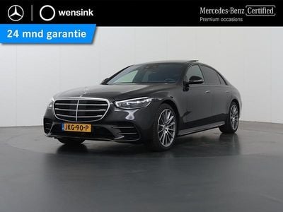 Grijs Occasion 2024 Mercedes S580 AMG line Sedan | € 134.850 (Duur)