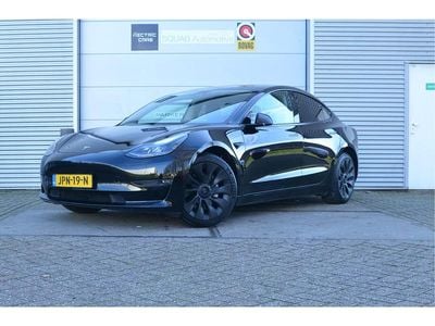 Zwart Gebruikt 2023 Tesla Model 3 Long Range AWD Sedan | € 34.999 (Eerlijke prijs)