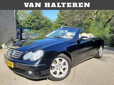 Zwart (metallic) Occasion 2004 Mercedes 200 Avantgarde Cabriolet | € 2.999