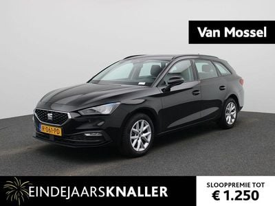 Zwart Gebruikt 2022 Seat Leon Reference Stationwagen | € 18.900 (Eerlijke prijs)