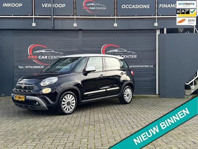 Zwart Gebruikt 2018 Fiat 500L Cross MPV | € 8.999