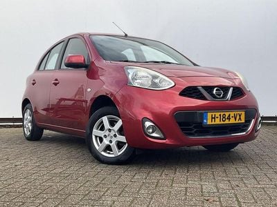 Occasion Nissan Micra Acenta 2014 Rood (metallic) Hatchback