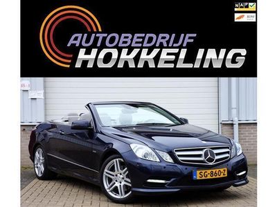 tweedehands Mercedes 350 E-KLASSE CabrioletCGI Avantgarde AMG 306pk; Keyless+Xenon+Airscarf=VOL !!!