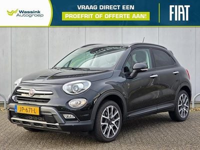 Zwart Occasion 2016 Fiat 500X Lounge SUV | € 12.950 (Eerlijke prijs)