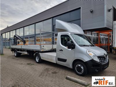 tweedehands Renault Master BE Combinatie 9T Veldhuizen/ Oplegger met Hiab 025 Kraan