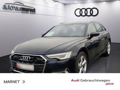Blauw Occasion 2023 Audi A6 Advanced Plus Stationwagen | € 50.389 (Iets duurder)