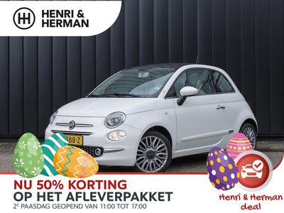 tweedehands Fiat 500 80pk TwinAir Turbo Lounge (UNIEK!!/Glazendak/1ste