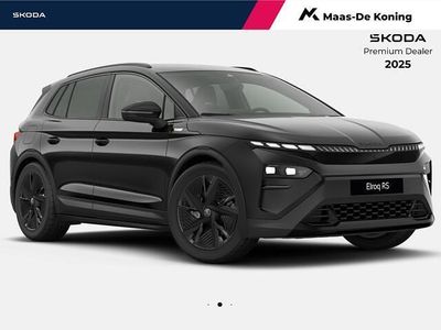 Zwart Nieuw 2026 Skoda Elroq RS SUV | € 53.990 (Iets duurder)