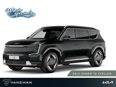 Zwart Nieuw 2025 Kia EV9 Plus SUV | € 68.295 (Eerlijke prijs)