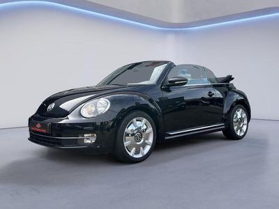 tweedehands VW Beetle (NEW) Cabriolet 1.2 TSI Design BlueMotion Stoelverwarming, 18" Lichtmetalenvelgen, Climate/Cruise Control, Isofix, Lederen bekleding, Navigatiesysteem, Bluetooth (MET GARANTIE*)