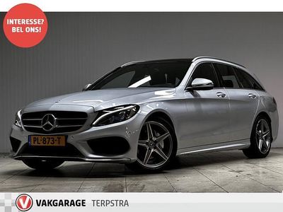 Grijs (metallic) Occasion 2017 Mercedes C180 Business Stationwagen | € 19.995 (Eerlijke prijs)